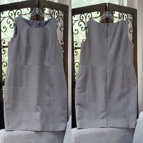 Evan Picone Dresses & Skirts - Evan Picone, Sheath Suit Dress, Gray, 16W